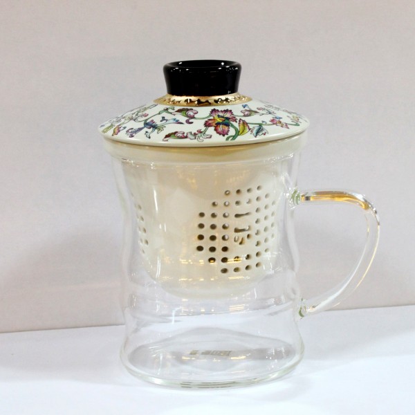 (06733)一园  竹韵杯-花开富贵 (大)