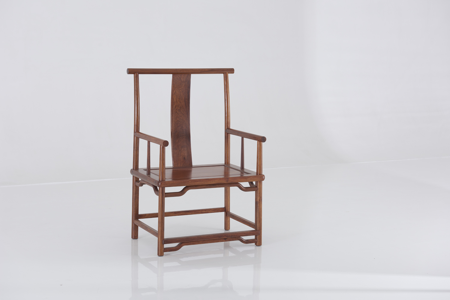 (92280)汉唐茶椅  明韵主椅-刺猬紫檀 (A)