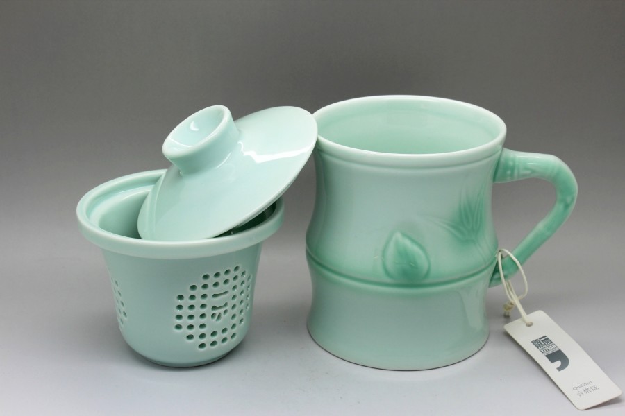 (04216)一园  三件杯-富贵竹