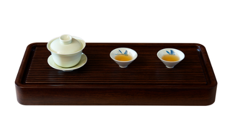 (36346)汉唐茶盘  安然流水-刺猬紫檀 (D)