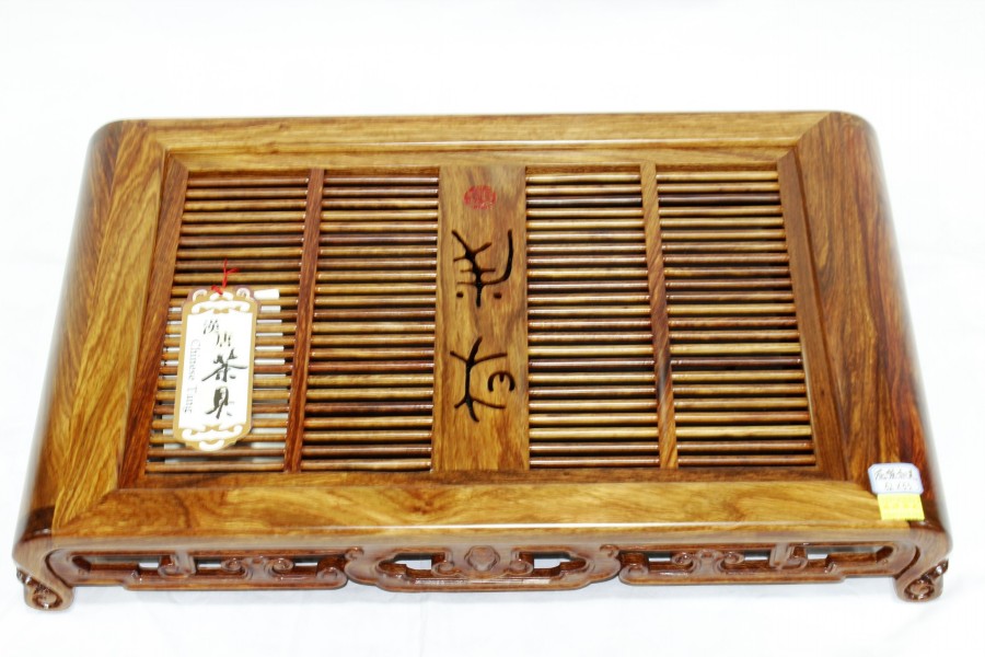 (04091)汉唐茶盘  和美-刺猬紫檀 (平网架)