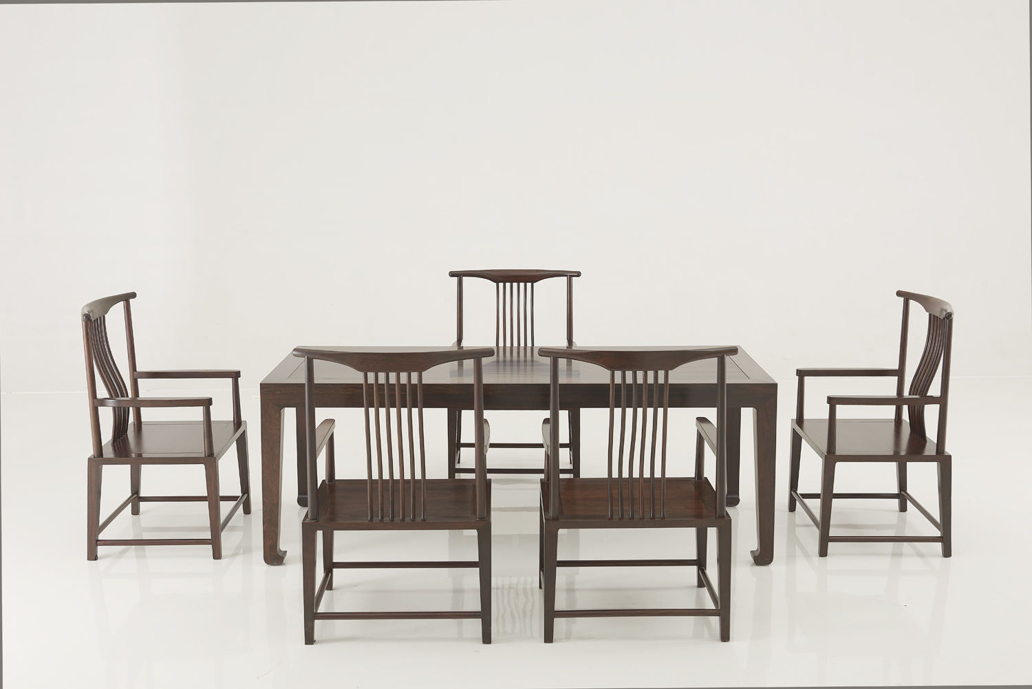 (92632)汉唐茶桌  宋式桌-黑紫檀 (C款)