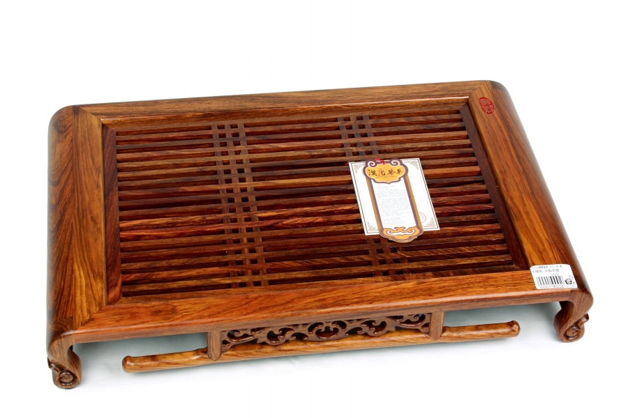 (00019)汉唐茶盘  大雅致-刺猬紫檀