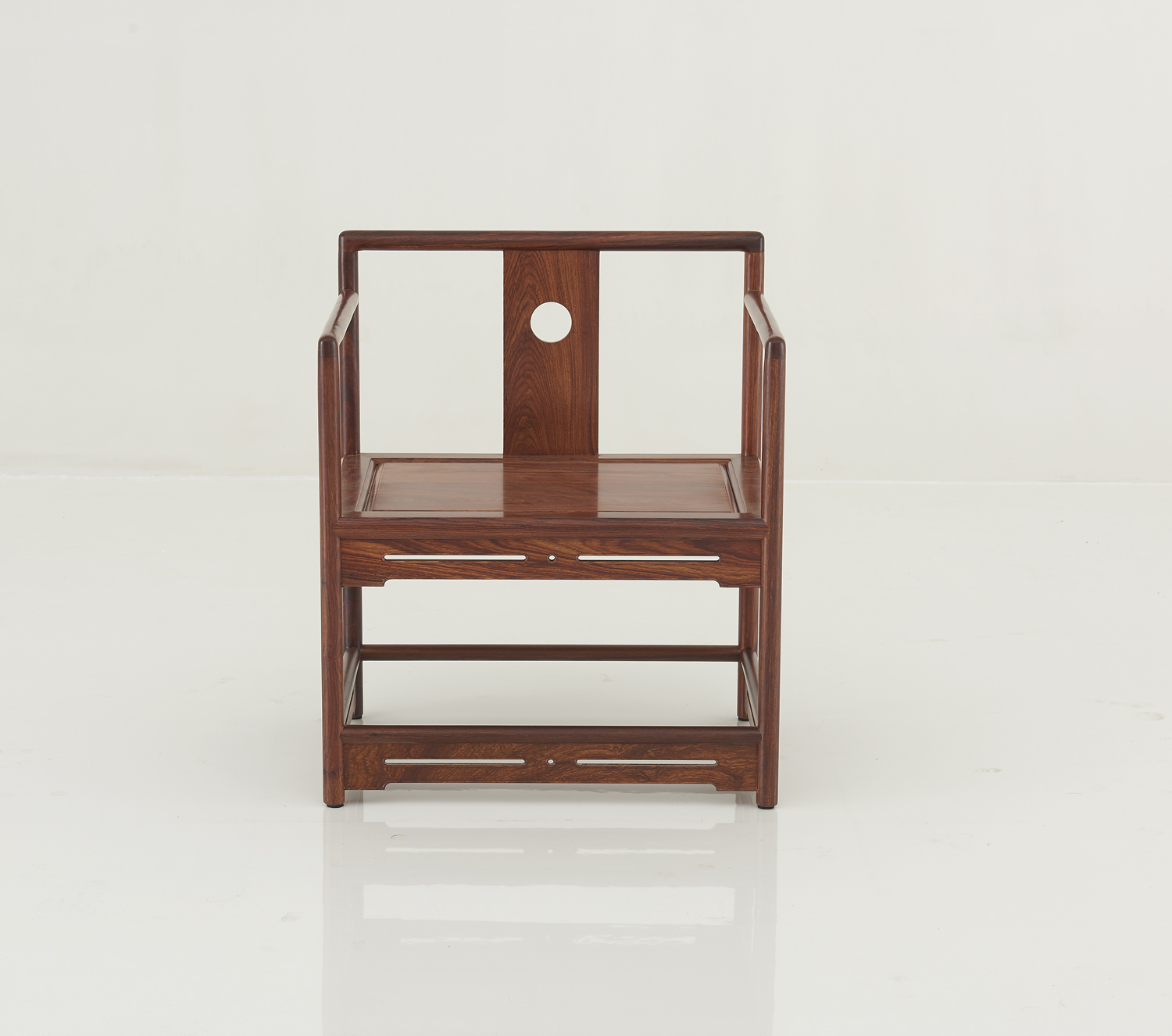 (91767)汉唐茶椅  宋式禅椅-刺猬紫檀 (B款)